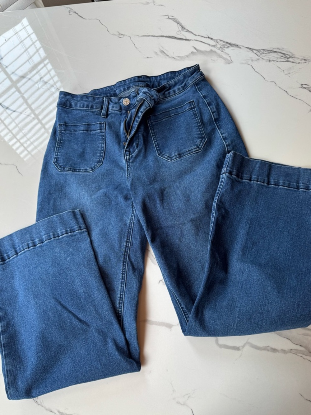 Classic Women's Blue Denim Jeans